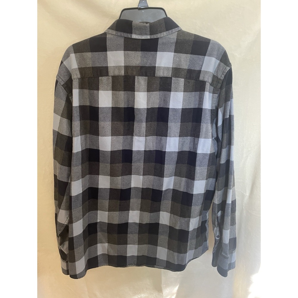 UNTUCKit Cotton Button Front Shirt XXL Blue Plaid - Picture 4 of 4